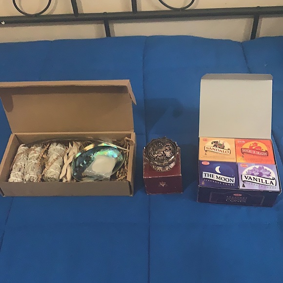 3 items for Smudging kit, incense cones n burner! - Picture 4 of 4